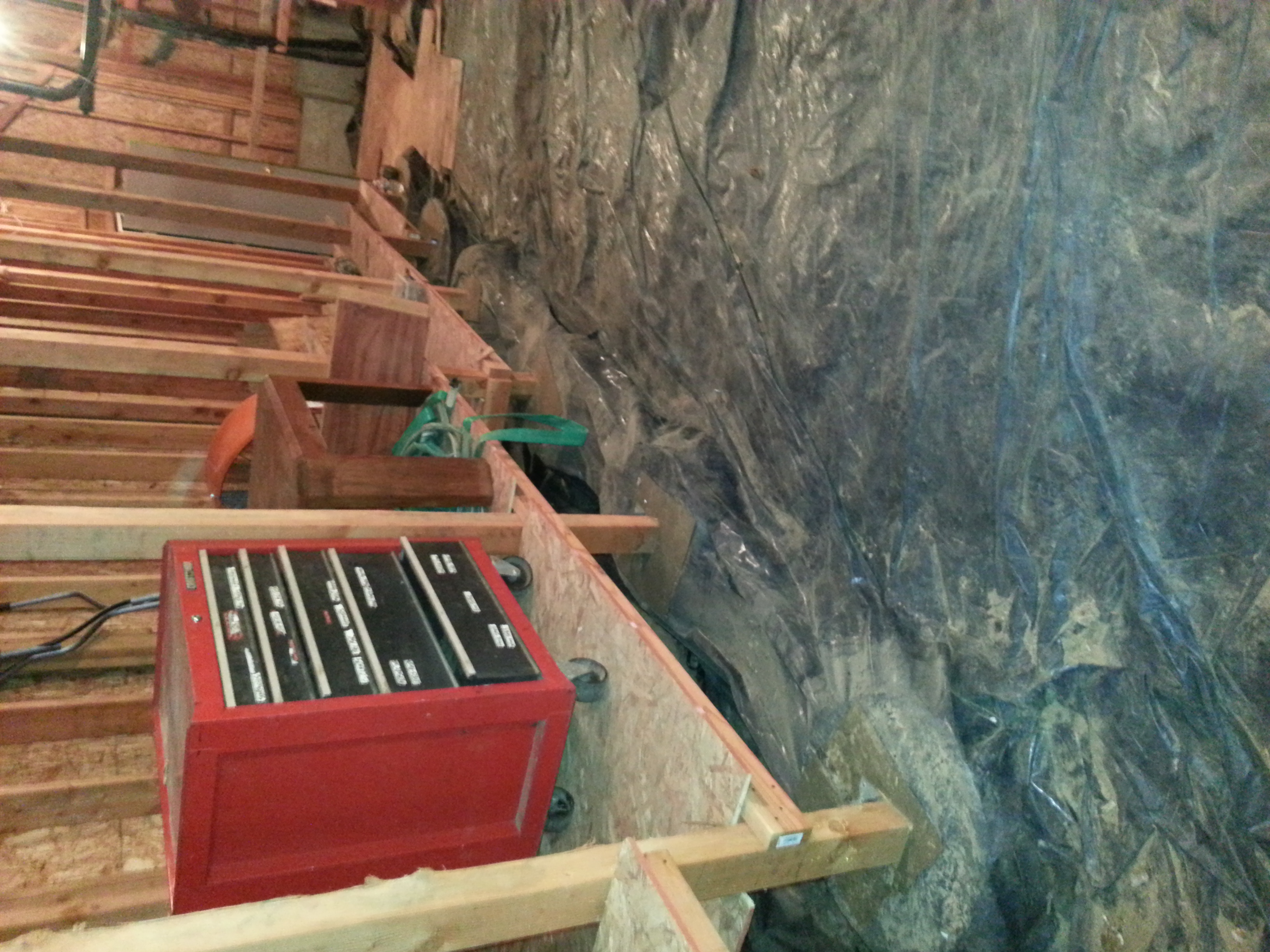 Aloha, OR Interior Basement Storage Framing & Sheeting Project - Before Pics Gallery Image