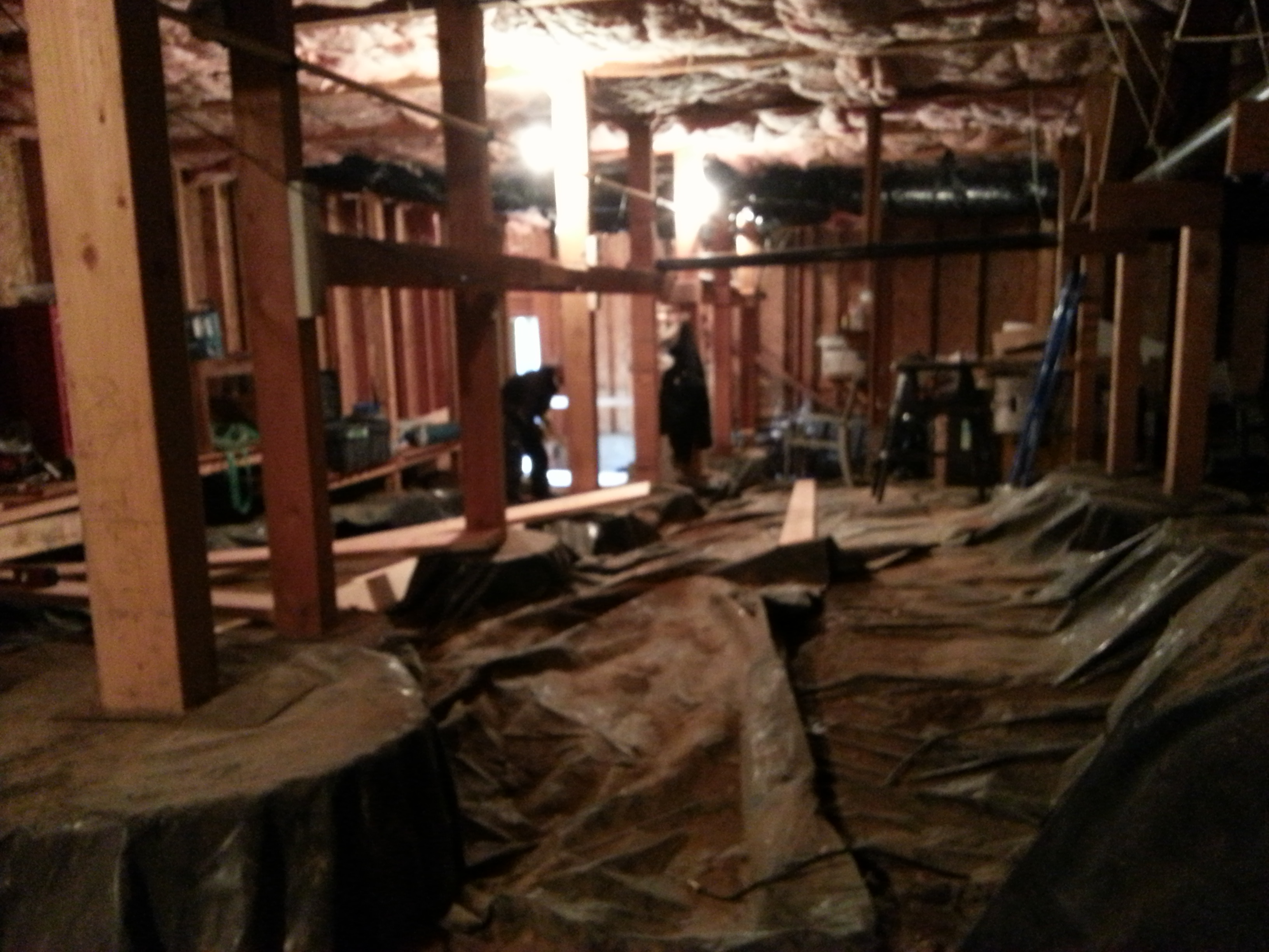 Aloha, OR Interior Basement Storage Framing & Sheeting Project - Before Pics Gallery Image