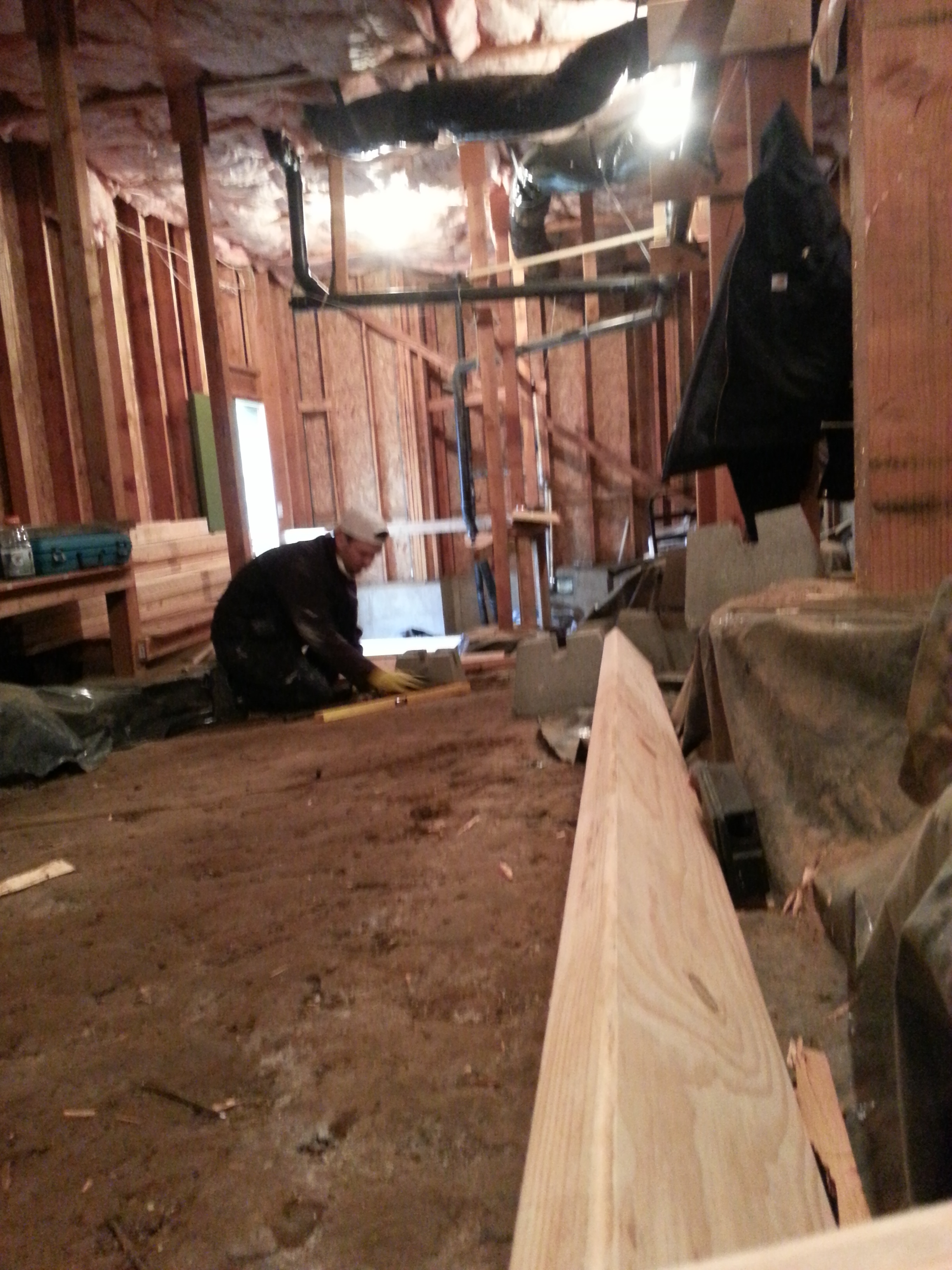 Aloha, OR Interior Basement Storage Framing & Sheeting Project - Before Pics Gallery Image