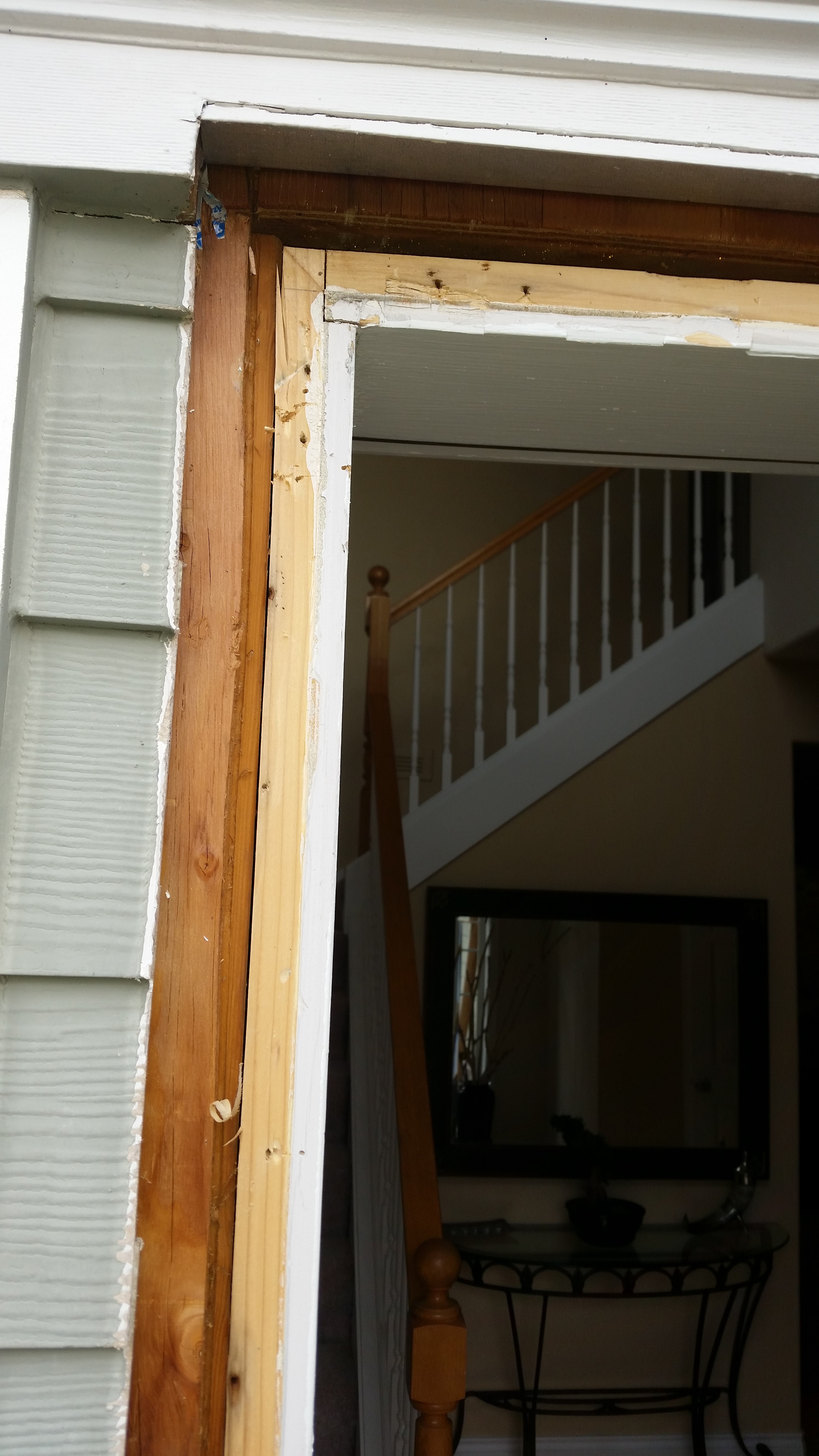 Porch Overhang Exterior Repaint